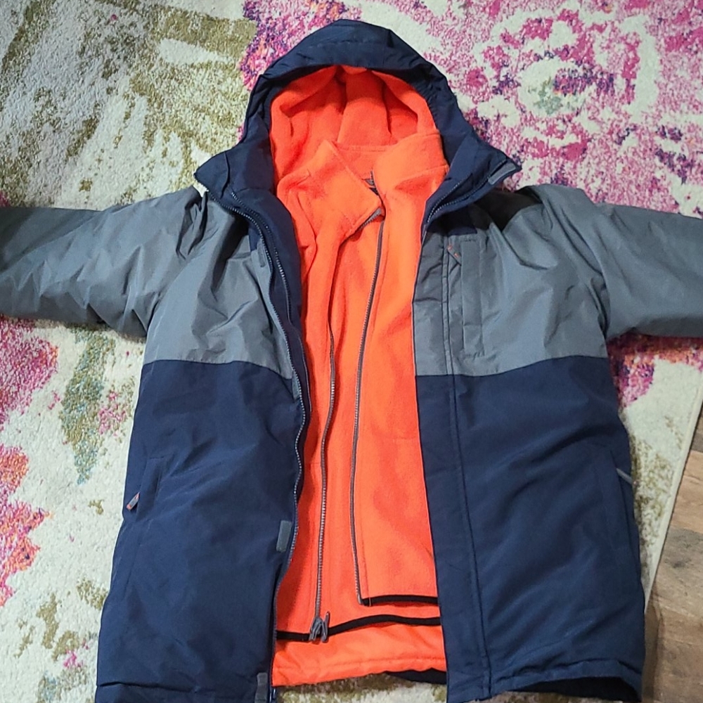 3 in 1 boys winter jacket